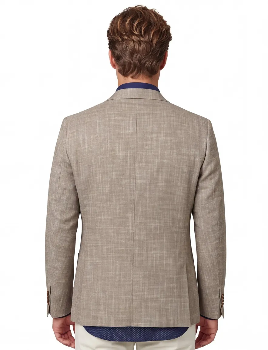 Portofino colbert bruin Leek jacket drop