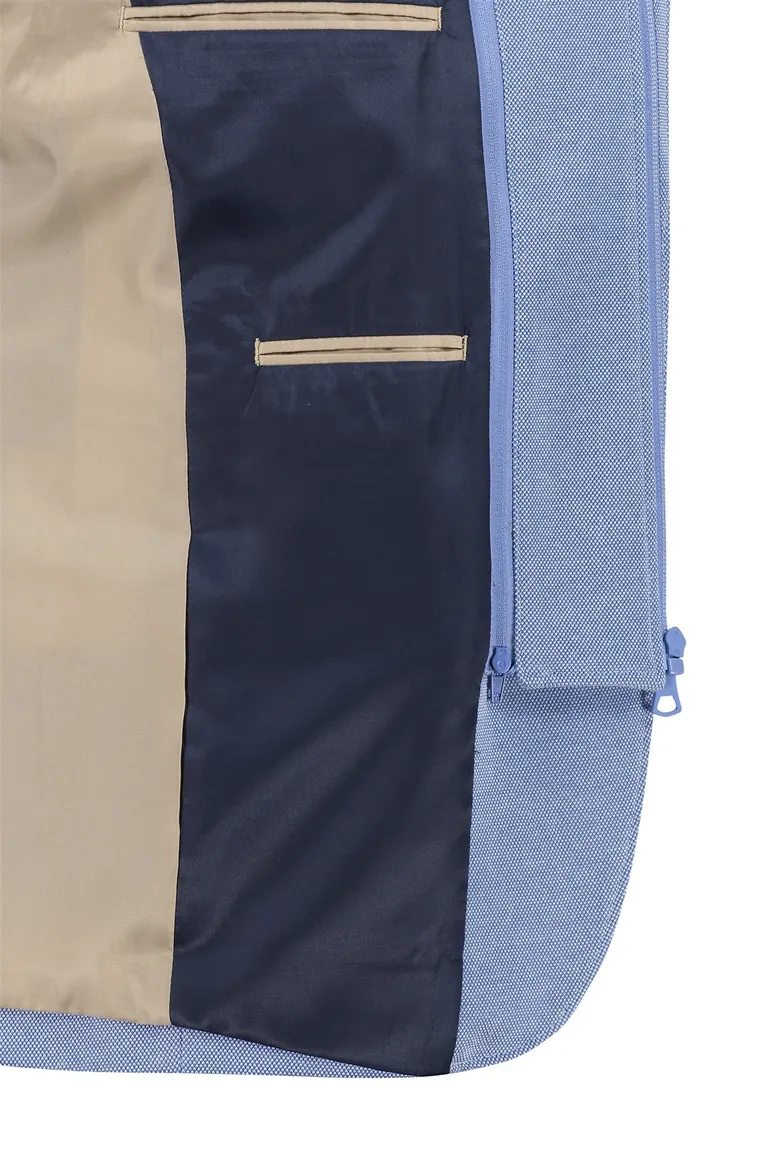 Portofino colbert blauw Lommer