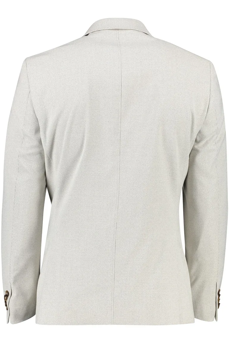 Portofino colbert beige structuur