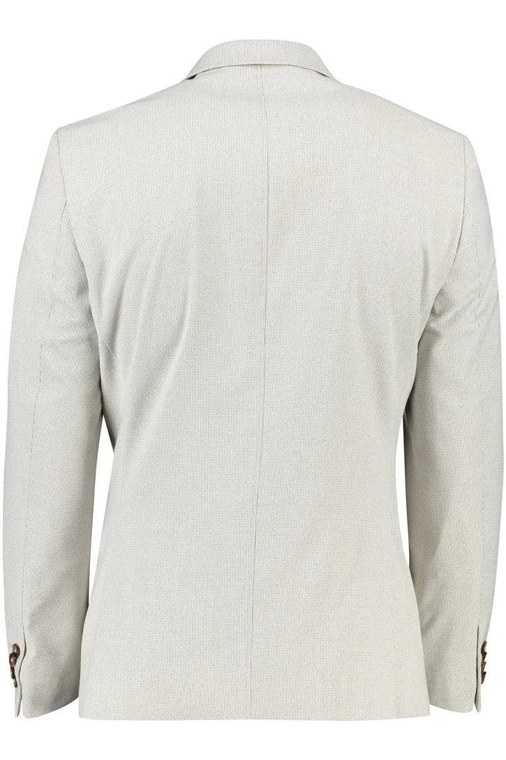 Portofino normale fit colbert beige gemêleerd