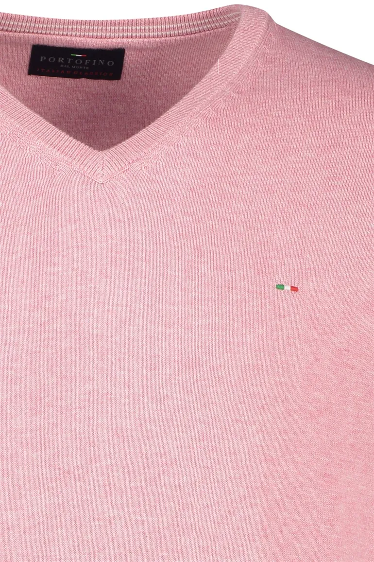 Portofino trui v-hals Vince roze