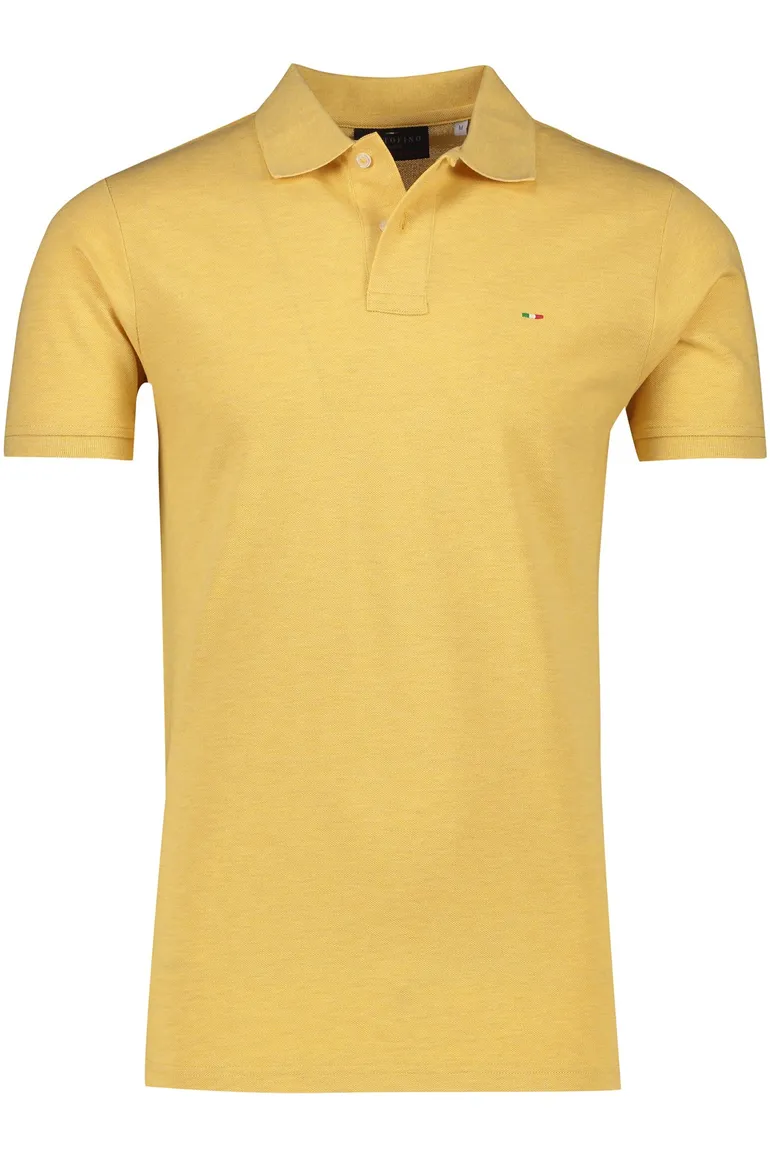Portofino polo geel Fang Pique