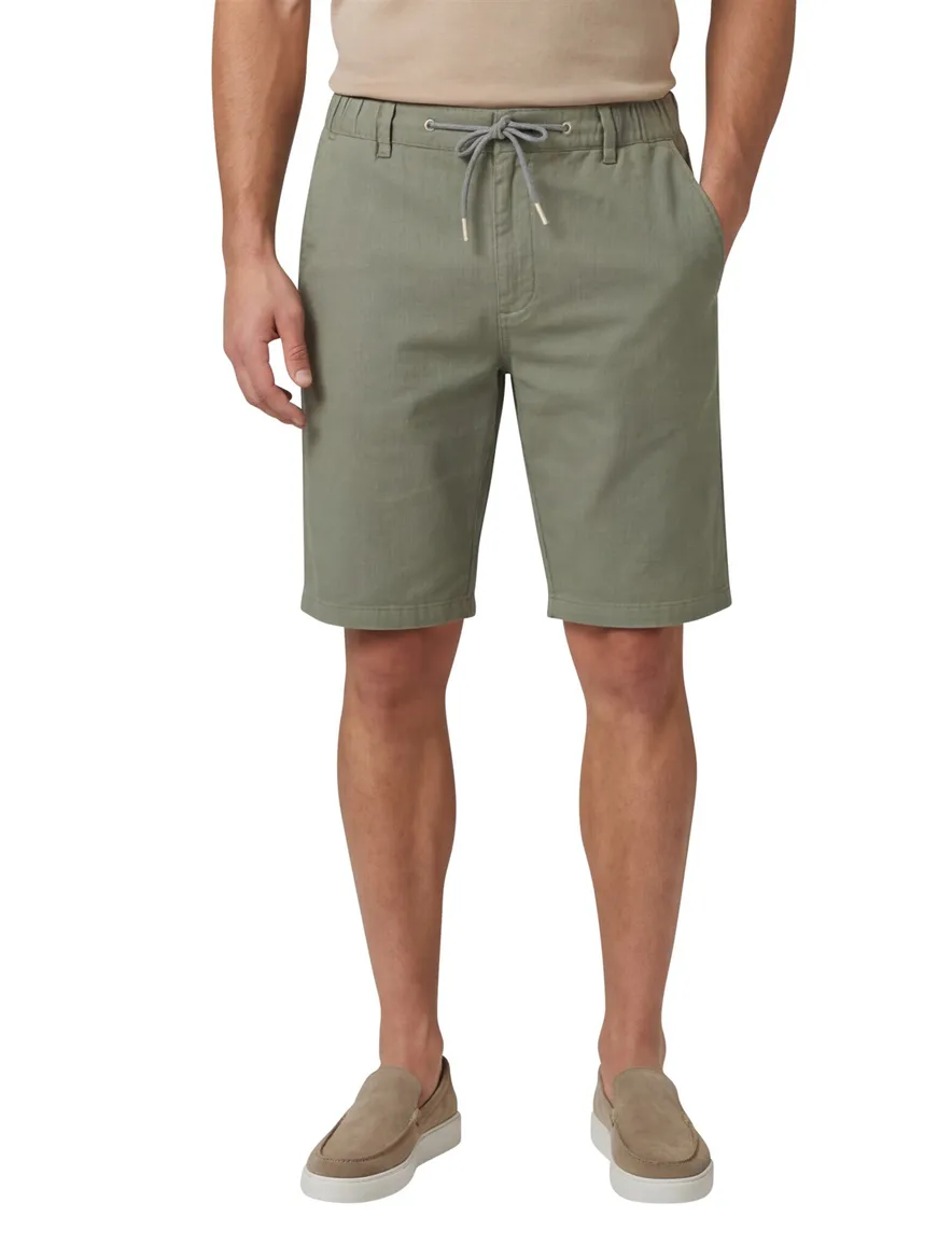 Portofino korte broek chino groen
