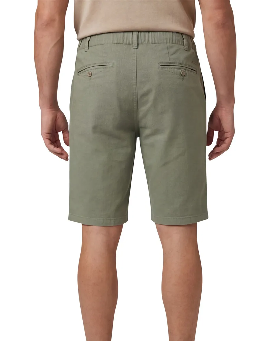 Portofino korte broek chino groen