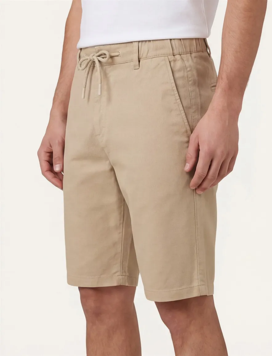 Portofino korte broek chino beige