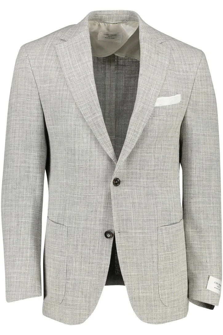 Carl Gross modern fit colbert grijs gemêleerd