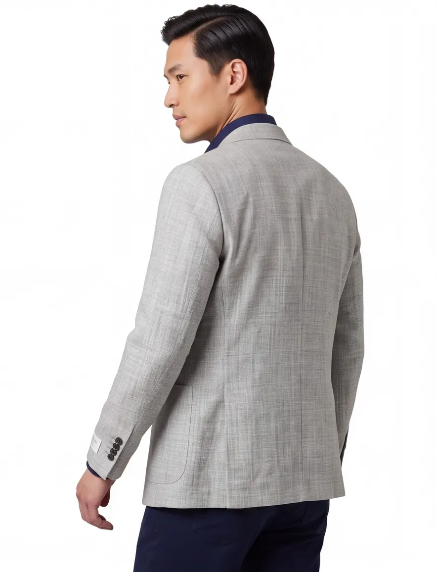 Carl Gross colbert grijs modern fit