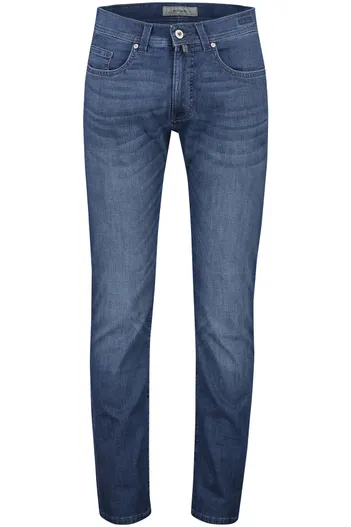 Pierre Cardin Pierre Cardin jeans Lyon Tapered katoen blauw spijker
