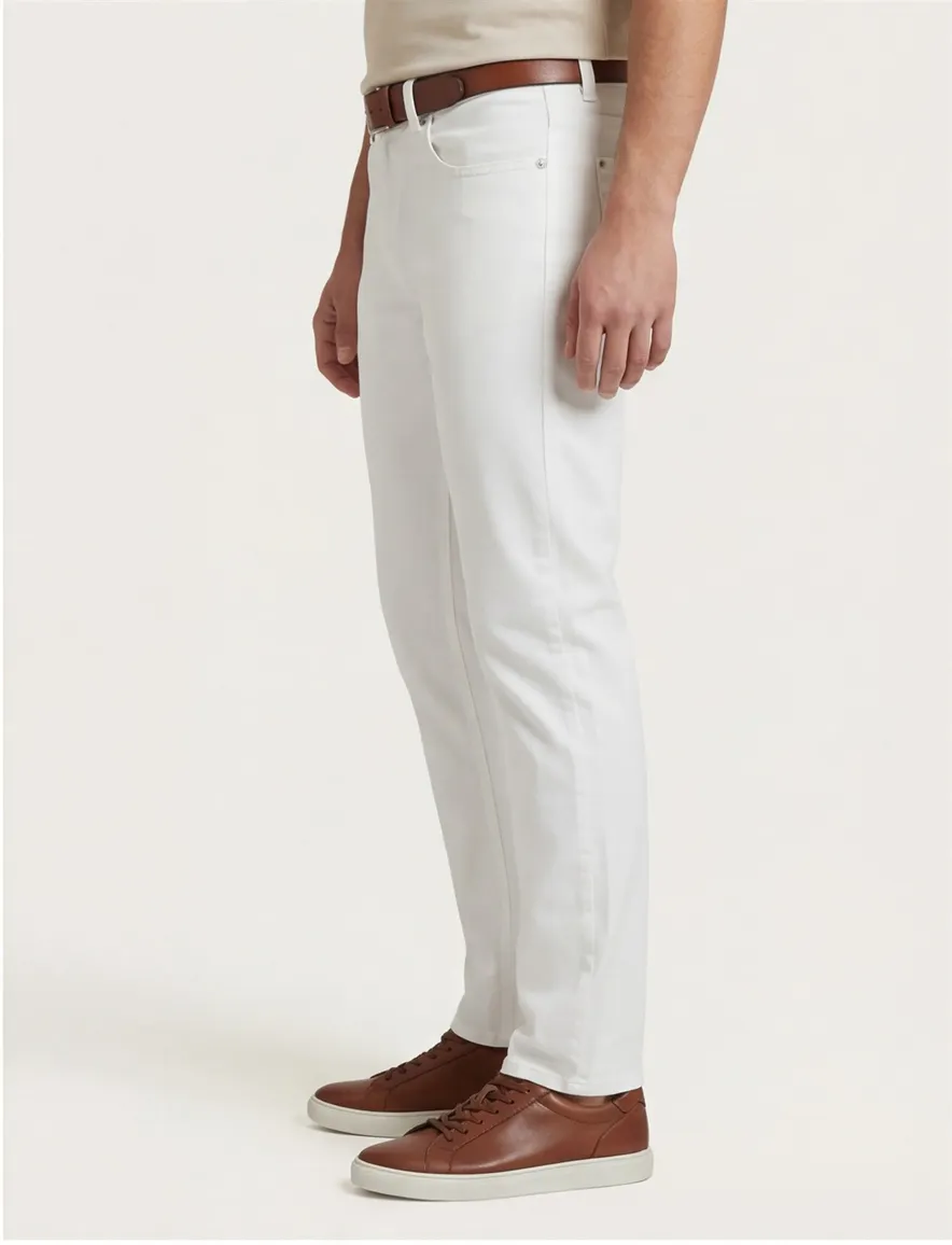 Pierre Cardin 5-pocket jeans wit