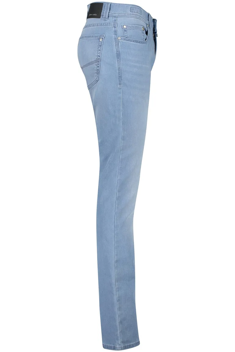 Pierre Cardin 5-pocket jeans blauw