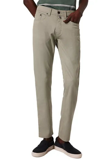 Pierre Cardin Pierre Cardin Lyon Tapered jeans beige effen