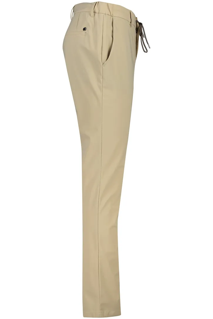 Alberto pantalon beige mover slim fit stretch