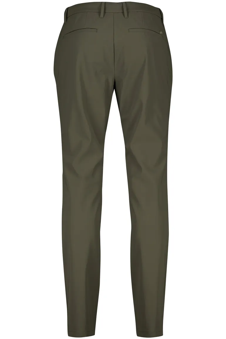 Alberto pantalon donkergroen slim fit