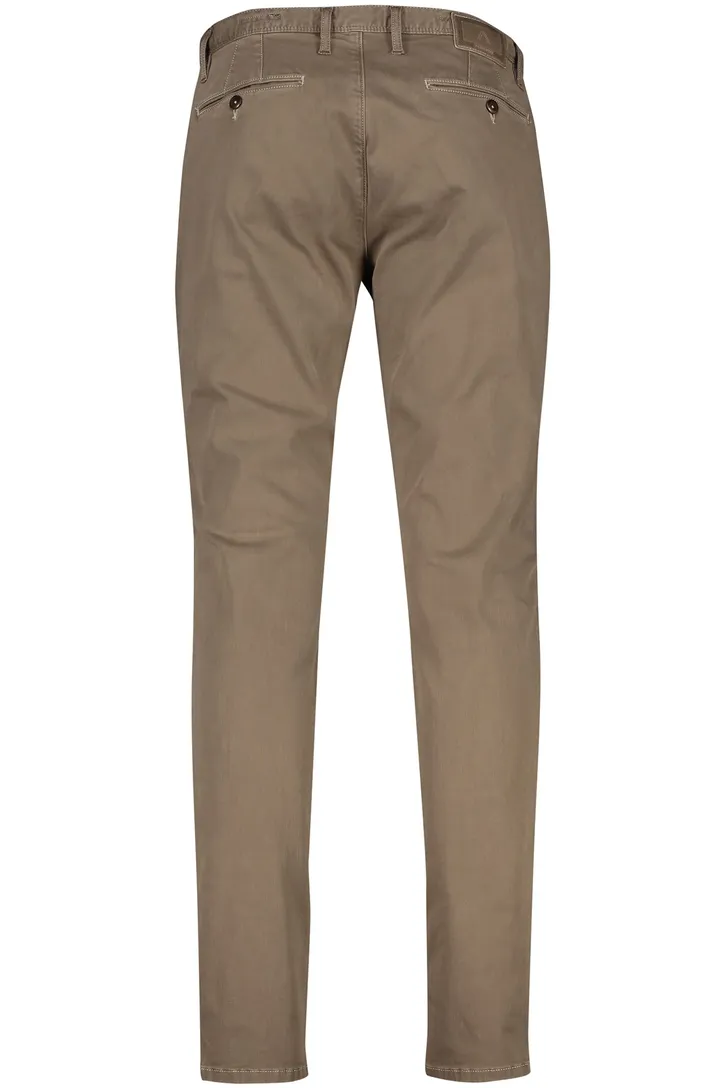 Alberto pantalon bruin rob slim fit
