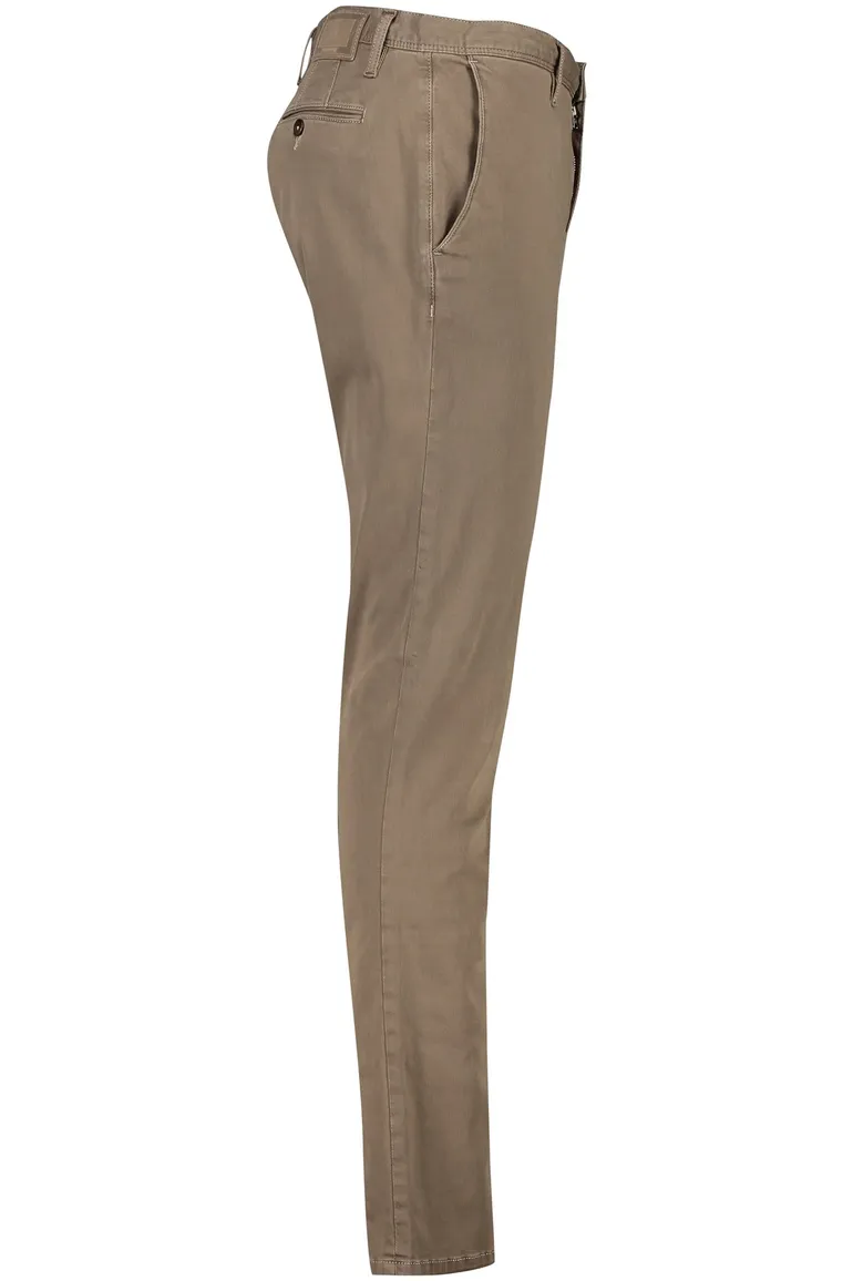 Pantalon chino bruin Alberto Rob