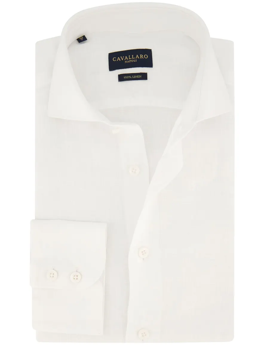 Cavallaro overhemd ml 7 wit