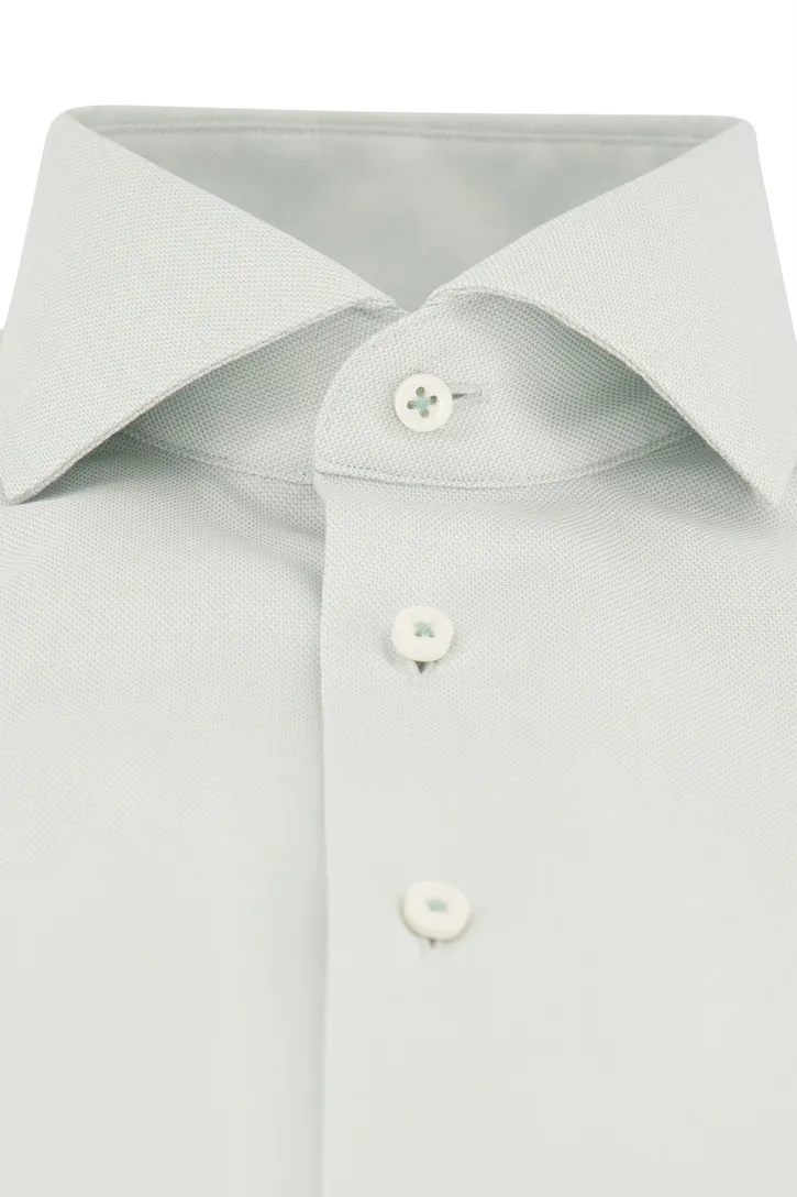 Eterna business overhemd modern fit groen effen