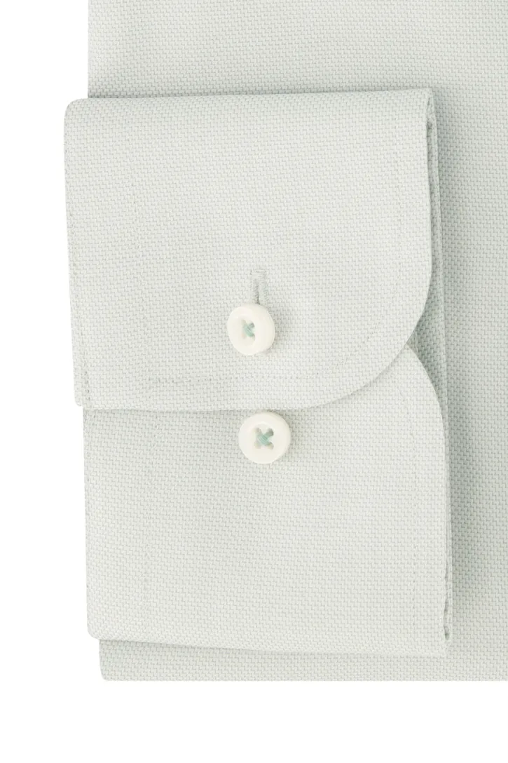 Eterna business overhemd modern fit groen effen