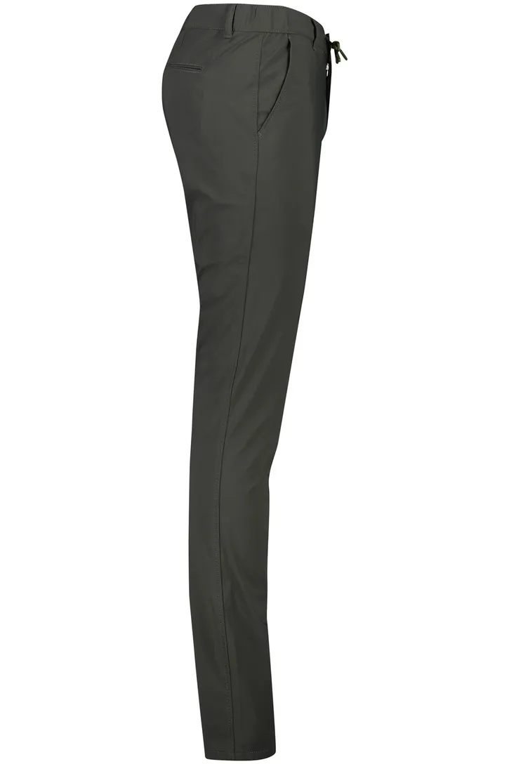 North84 Pantalon chino groen normale fit