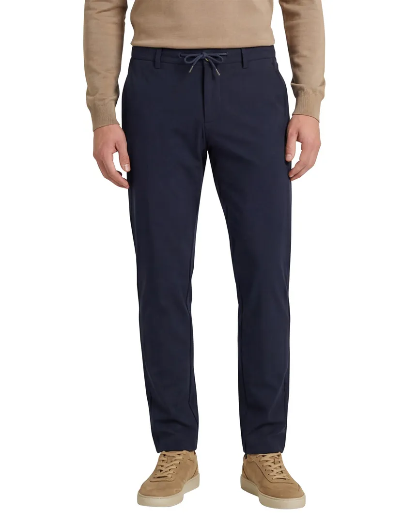 North84 Pantalon chino donkerblauw normale fit