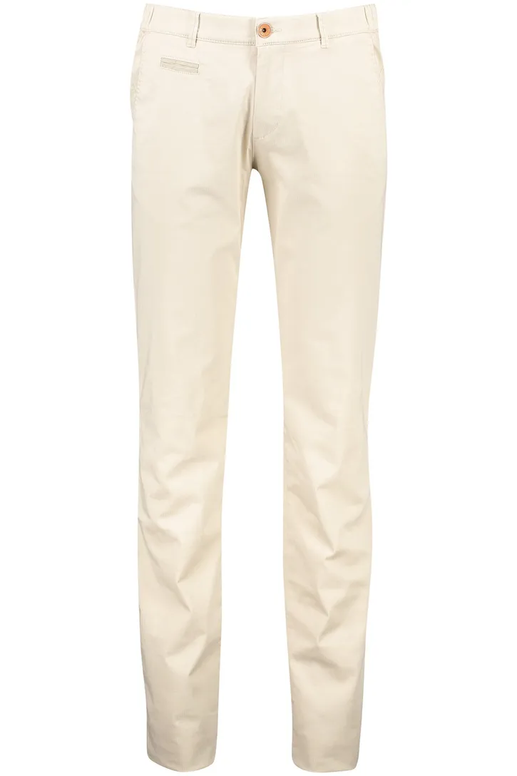 katoenen North84 Pantalon chino ecru