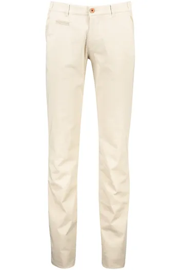 North84 North84 Pantalon chino ecru katoen normale fit