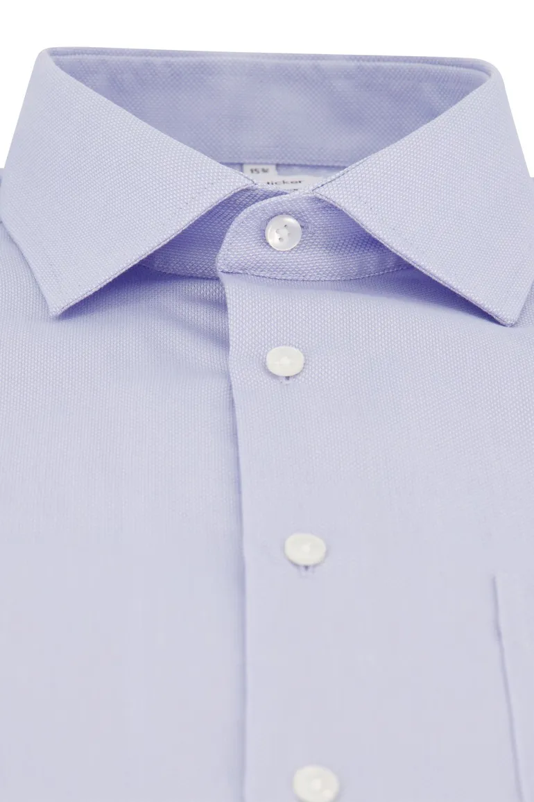 Seidensticker overhemd regular fit blauw