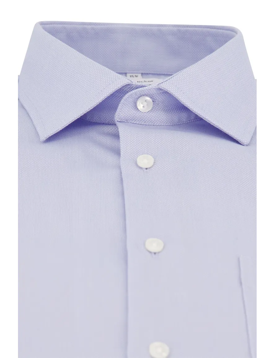 Seidensticker overhemd regular fit blauw