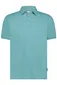 State of Art polo stretch wijde fit turquoise effen