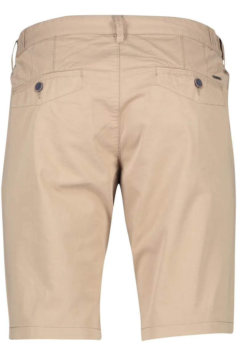 State of Art korte broek beige effen katoen