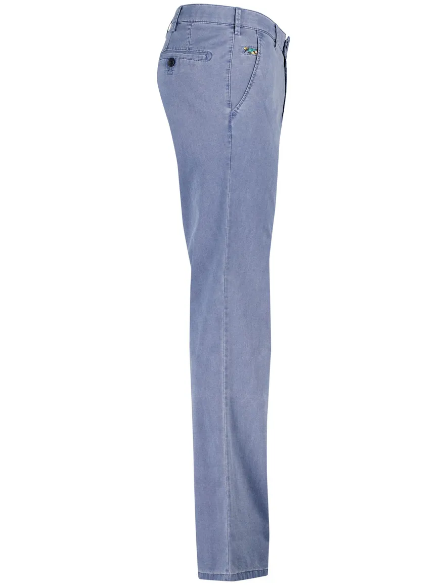 Meyer Roma katoenen broek blauw katoen