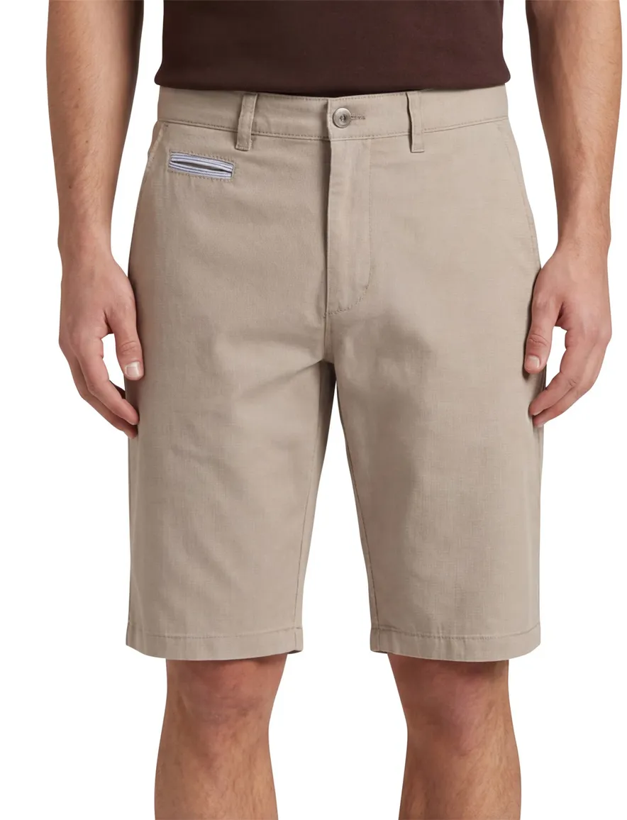 COM4 korte broek beige