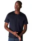 Eton Filo di Scozia T-shirt donkerblauw slim fit