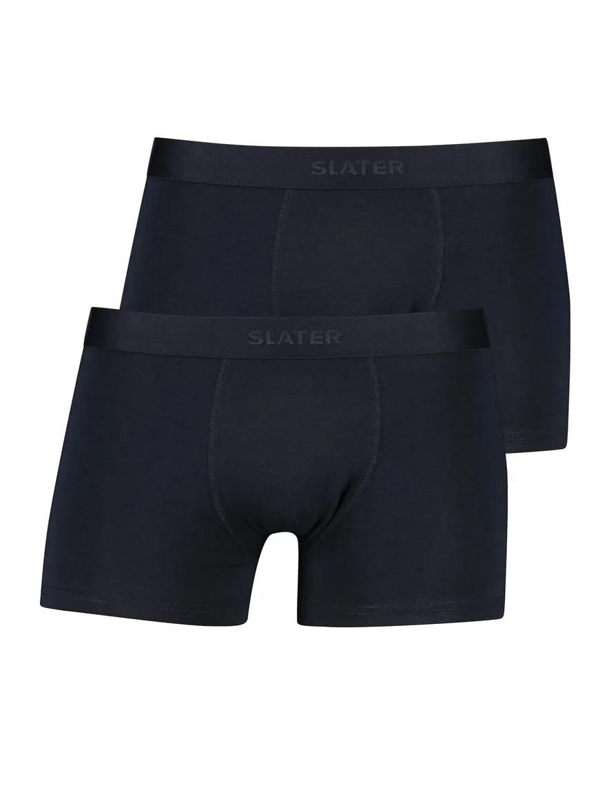 Slater Boxershorts donkerblauw 2 pack