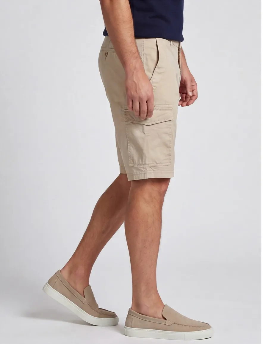 Brax Brazil cargo korte broek beige
