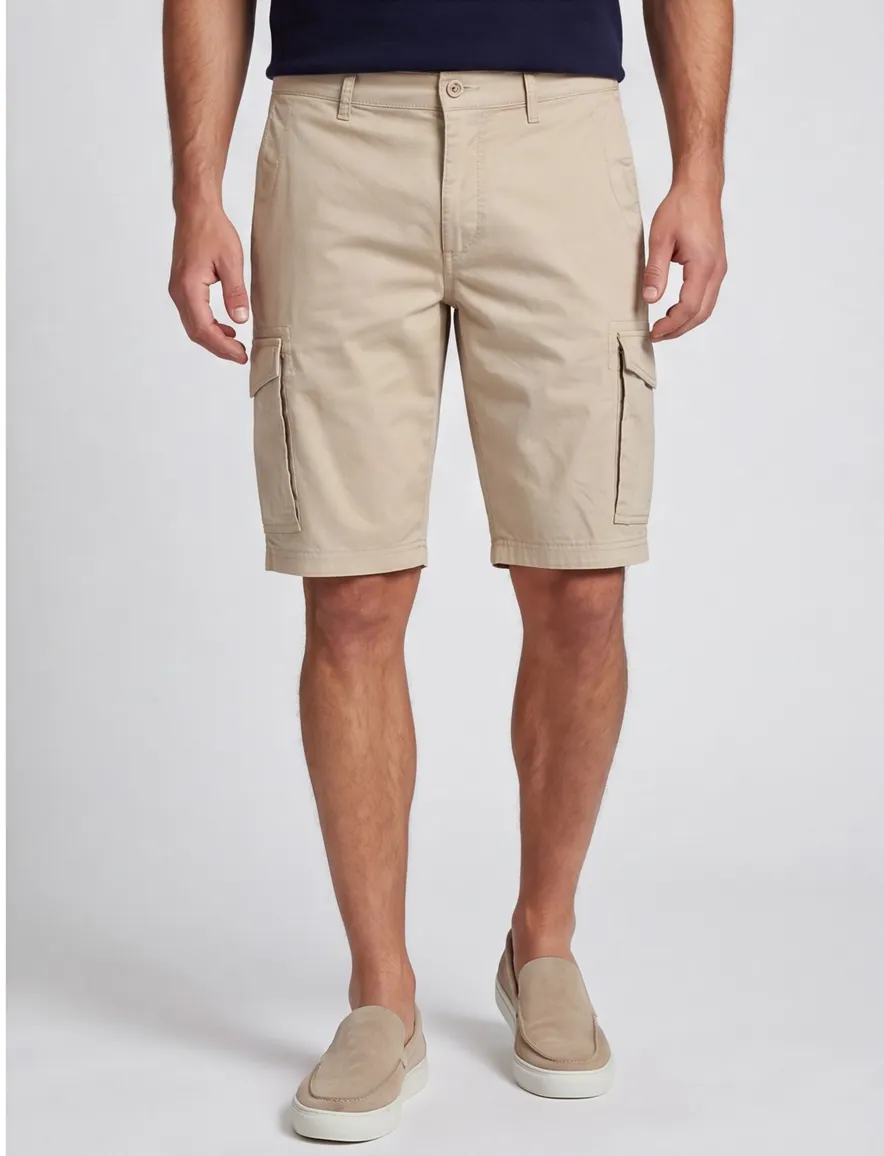 Brax Brazil cargo korte broek beige