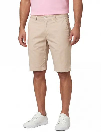 Brax Brax korte broek beige effen