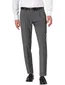 Hiltl Pantalon wol grijs gemeleerd slim fit