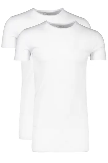 Slater T-shirt KM ml 7 wit Slater extra lang