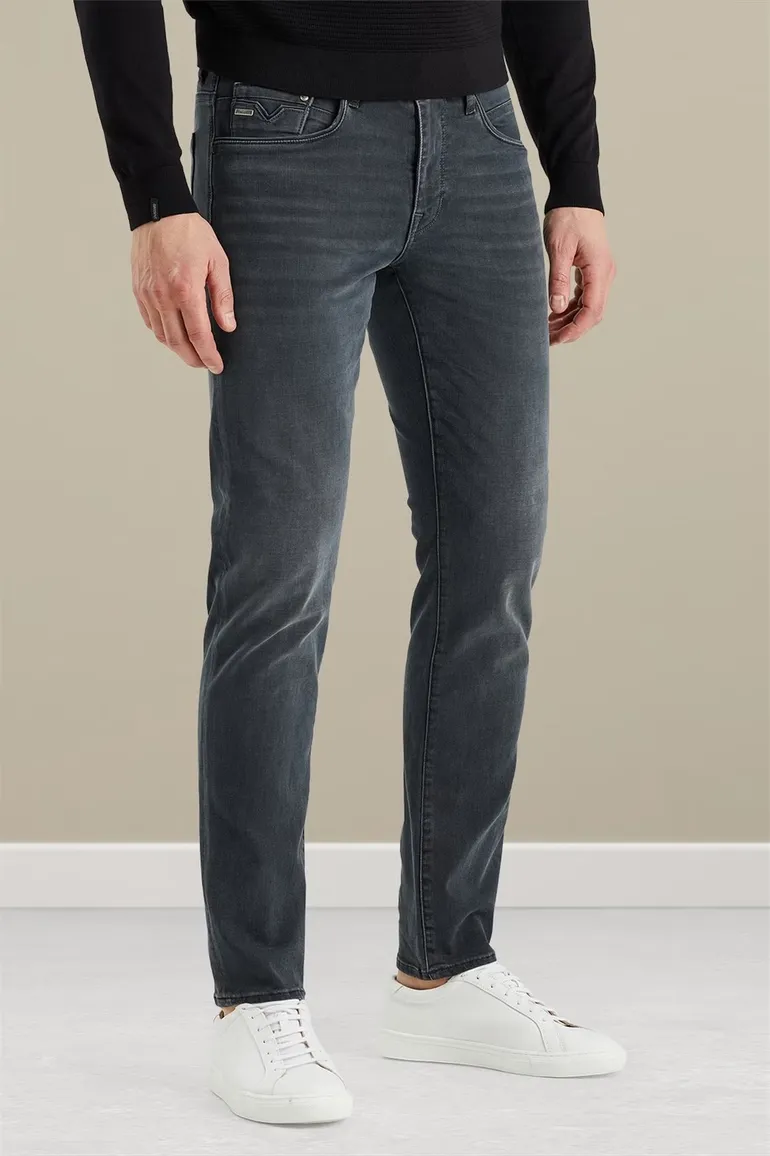 jeans Vanguard blauw effen katoen, polyester, stretch