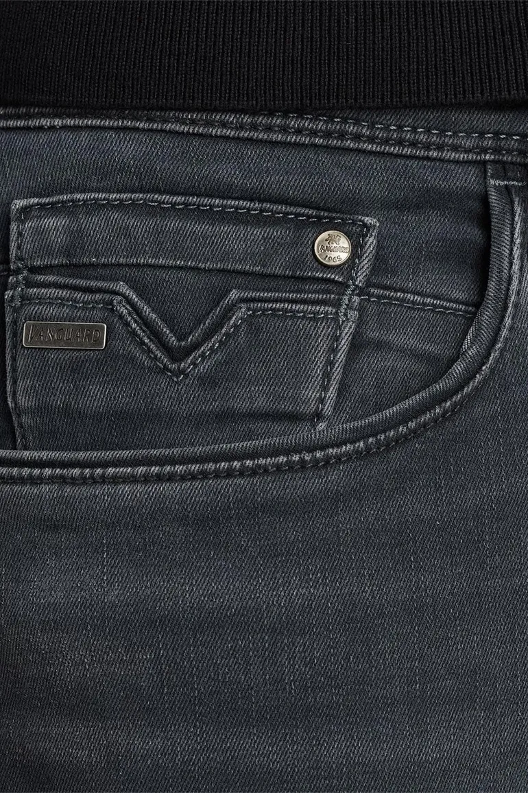 Vanguard jeans donkerblauw katoen V12 slim fit