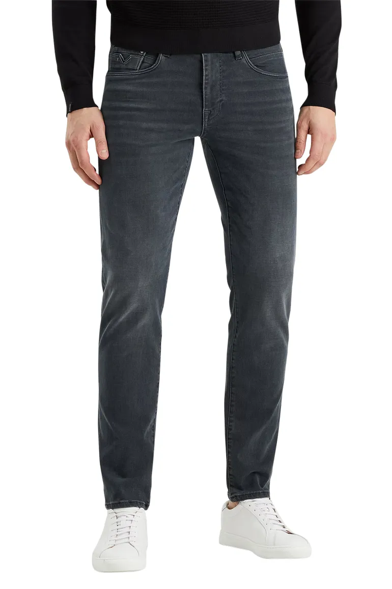 jeans Vanguard blauw effen katoen, polyester, stretch
