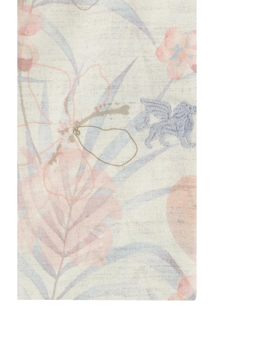 Vanguard overhemd korte mouw bloemen