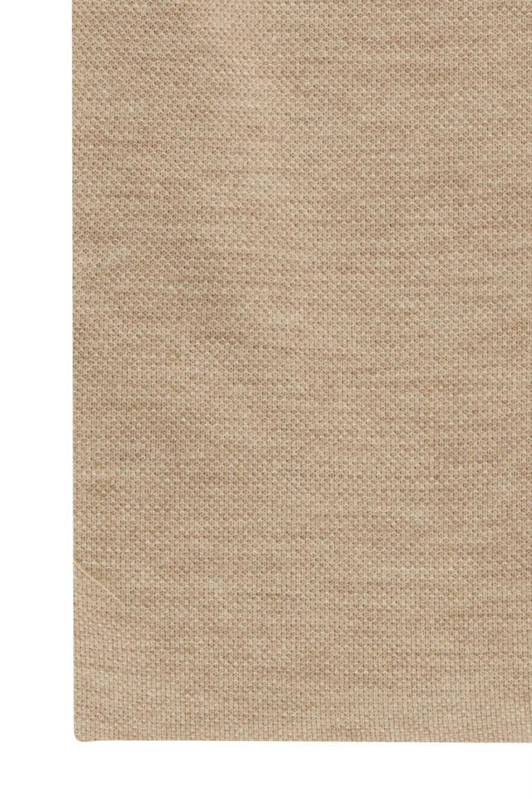 John Miller overhemd beige slim fit