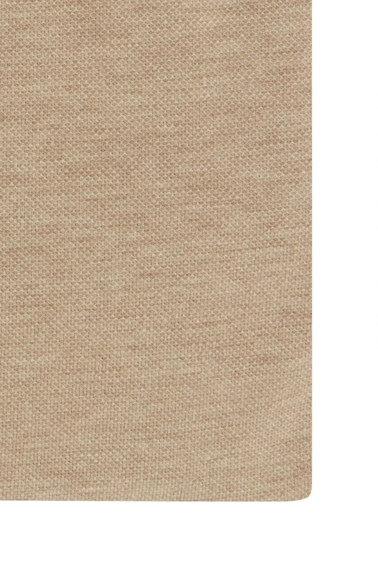 John Miller overhemd beige slim fit