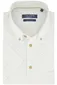 Ledub modern fit overhemd wit korte mouw