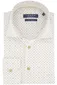 Ledub business overhemd Modern Fit New stippen & bloemen print