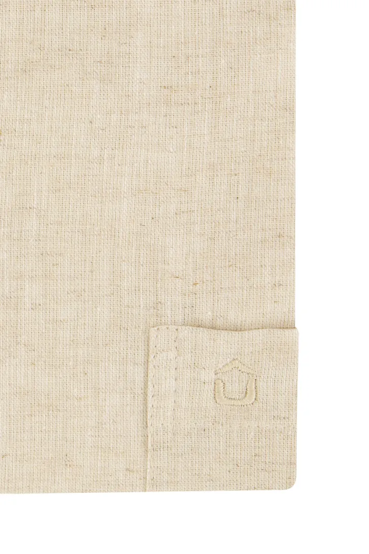 Ledub premium quality overhemd Modern Fit beige