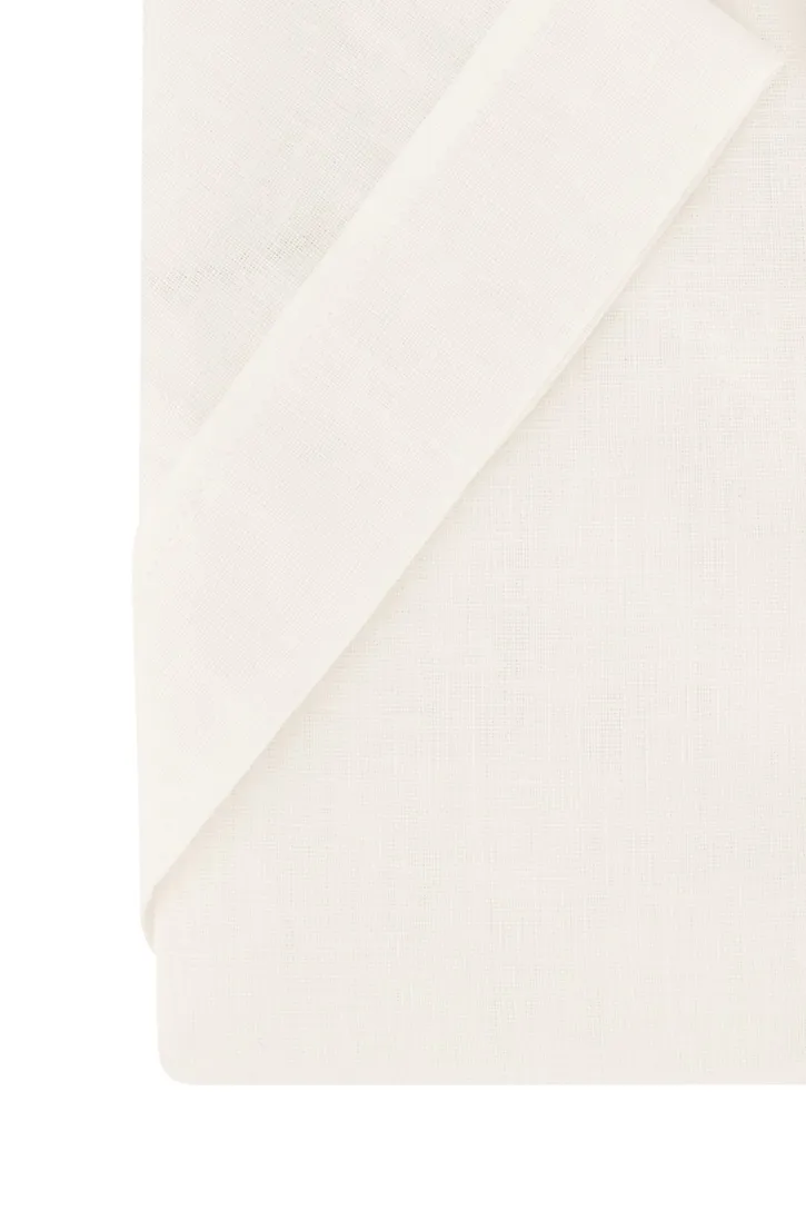 Ledub overhemd korte mouw Modern Fit New wit
