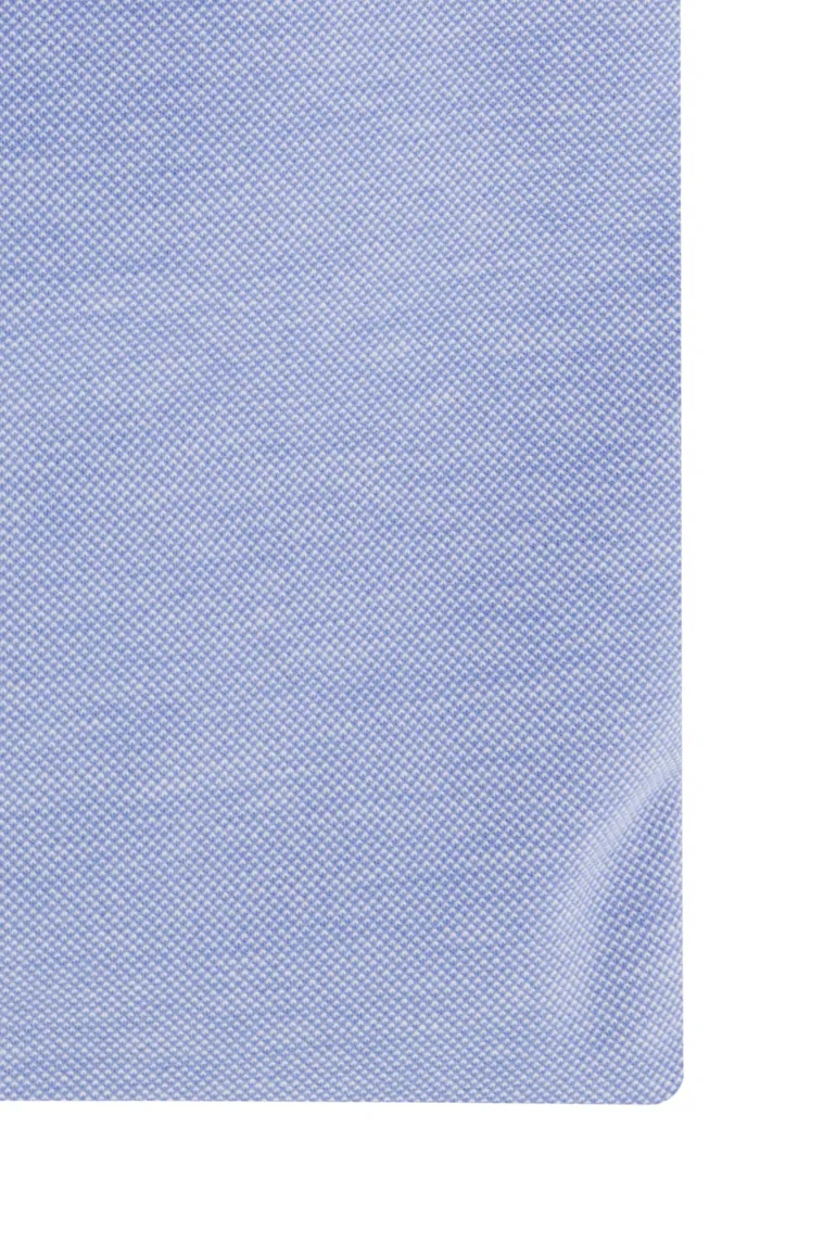 John Miller overhemd slim fit effen blauw katoen